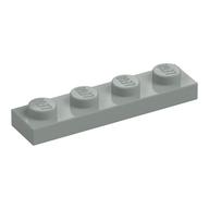 Plate 1 x 4 (Light Gray)