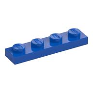 Plate 1 x 4 (Blue)