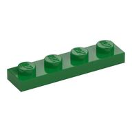 Plate 1 x 4 (Green)