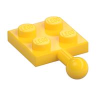 Plate Special 2 x 2 with Towball (Yellow)