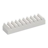 Technic Gear Rack 1 x 4 (White)