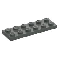 Plate 2 x 6 (Dark Gray)