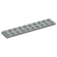 Plate 2 x 10 (Light Gray)