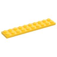 Plate 2 x 10 (Yellow)