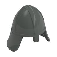 Helmet Castle with Neck Protector (Dark Gray)