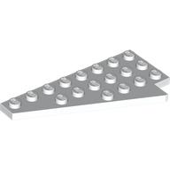Wedge Plate 8 x 4 Wing Left (White)