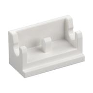 Hinge Brick 1 x 2 Base (White)