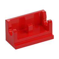 Hinge Brick 1 x 2 Base (Red)