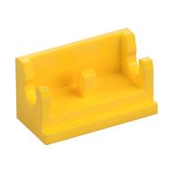 Hinge Brick 1 x 2 Base (Yellow)