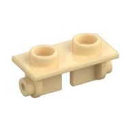 Hinge Brick 1 x 2 Top Plate Thin (Tan)