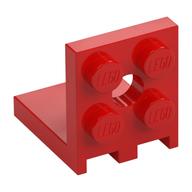 Bracket 2 x 2 - 2 x 2 (Red)