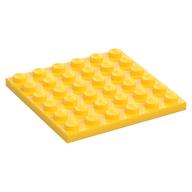Plate 6 x 6 (Yellow)