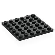 Plate 6 x 6 (Black)