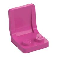 Seat / Chair 2 x 2 (Medium Dark Pink)