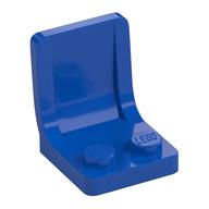 Seat / Chair 2 x 2 with Center Sprue Mark (Blue)