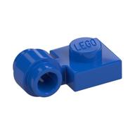 Plate Special 1 x 1 with Clip Light, Bar Hole [Thick Ring] (Blue)