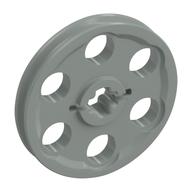 Technic Wedge Belt Wheel [aka Pulley] (Light Gray)