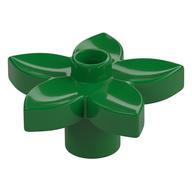 Duplo Plant, Flower with 1 Top Stud (Green)