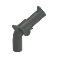 Weapon Gun / Pistol / Revolver Large Barrel, Long Grip (Dark Gray)