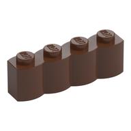 Brick Special 1 x 4 Palisade [aka Log] (Brown)