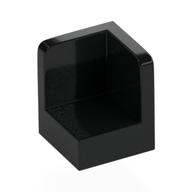 Panel 1 x 1 x 1 Corner (Black)