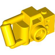Equipment Camera Handheld with Right-Aligned Viewfinder (Yellow)