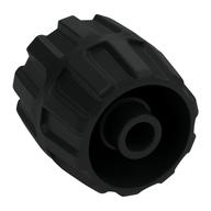 Wheel Hard Plastic Small (22mm D. x 24mm) (Black)