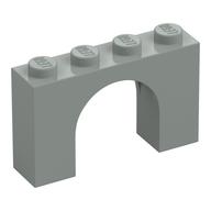 Brick Arch 1 x 4 x 2 (Light Gray)
