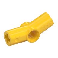 Technic Axle and Pin Connector Angled #3 - 157.5° (Yellow)