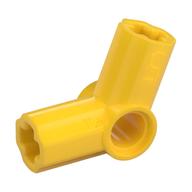 Technic Axle and Pin Connector Angled #5 - 112.5° (Yellow)