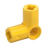 Technic Axle and Pin Connector Angled #6 - 90° (Yellow)