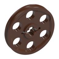 Technic Wedge Belt Wheel [aka Pulley] (Brown)