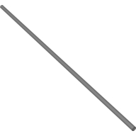 Hose, Pneumatic 4mm D. 19L / 15.2cm (Light Gray)