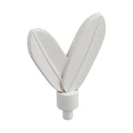 Headwear Accessory Plume / Feathers with Pin (White)