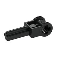 Technic Axle 1.5 with Perpendicular Axle Connector (Technic Pole Reverser Handle) (Black)