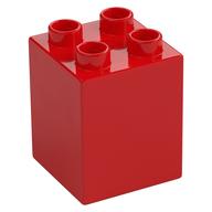 Duplo Brick 2 x 2 x 2 (Red)