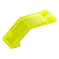 Windscreen 5 x 2 x 1 2/3 (Trans-Neon Green)