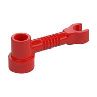 Bar 1 x 3 [Clip / Anti-Stud] (Red)