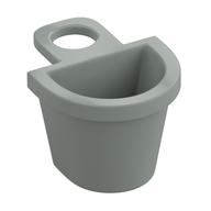 Minifig Neckwear Basket [D Style] (Light Gray)