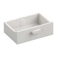 Cupboard 2 x 3 Drawer (White)