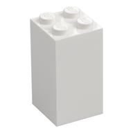 Brick 2 x 2 x 3 (White)