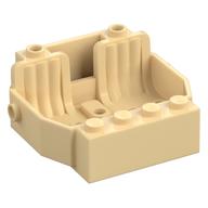 Vehicle Base 6 x 5 x 2 [2 Seats] (Tan)