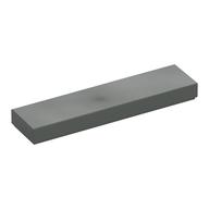 Tile 1 x 4 with Groove (Dark Gray)