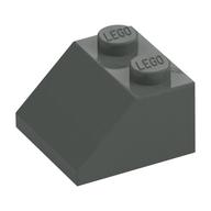 Brick Sloped 45° 2 x 2 (Dark Gray)