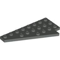 Wedge Plate 8 x 4 Wing Left (Dark Gray)