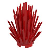 Plant, Bush 2 x 2 x 4 (Red)