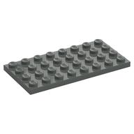 Plate 4 x 8 (Dark Gray)