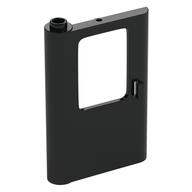 Door 1 x 4 x 5 Train Left (Black)