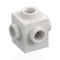 Brick Special 1 x 1 Studs on 4 Sides (White)