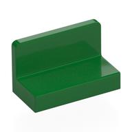 Panel 1 x 2 x 1 [Rounded Corners] (Green)